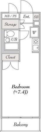 ホーム幕張本郷の物件間取画像